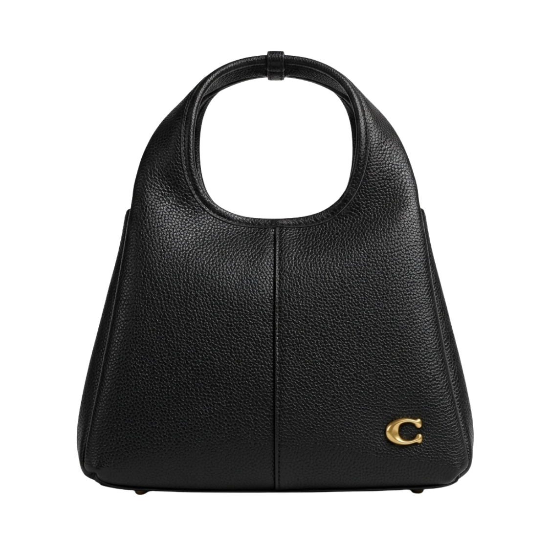 20 Lan 23 Signature Jacquard Signature Pattern Structured Shoulder Bag – Black - Image 1