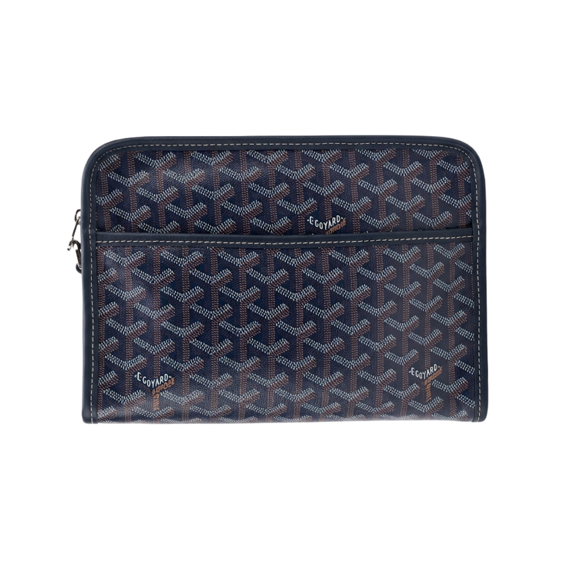 23 Jouven Toiletry Bag Monogram Travel Toiletry Organizer – Navy Blue - Image 1
