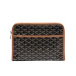 Jouven Toiletry Bag Monogram Travel Toiletry Organizer – Black & Tan