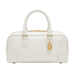 Amazon 23 Classic Structured Top-Handle Bag – White