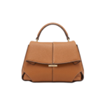 Numér Dix Curved Half-Moon Shoulder Bag – Tan