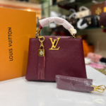 Braided Handle Tassel Handbag with Detachable Strap - Image 5